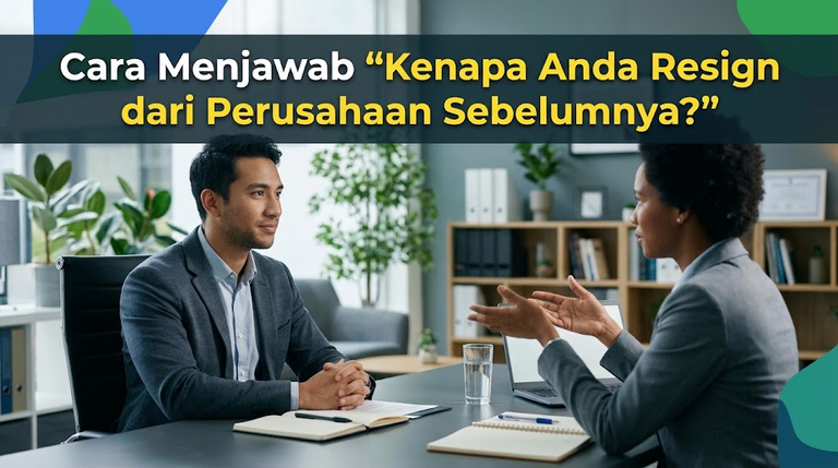 Cara Menjawab “Kenapa Anda Resign dari Perusahaan Sebelumnya?”