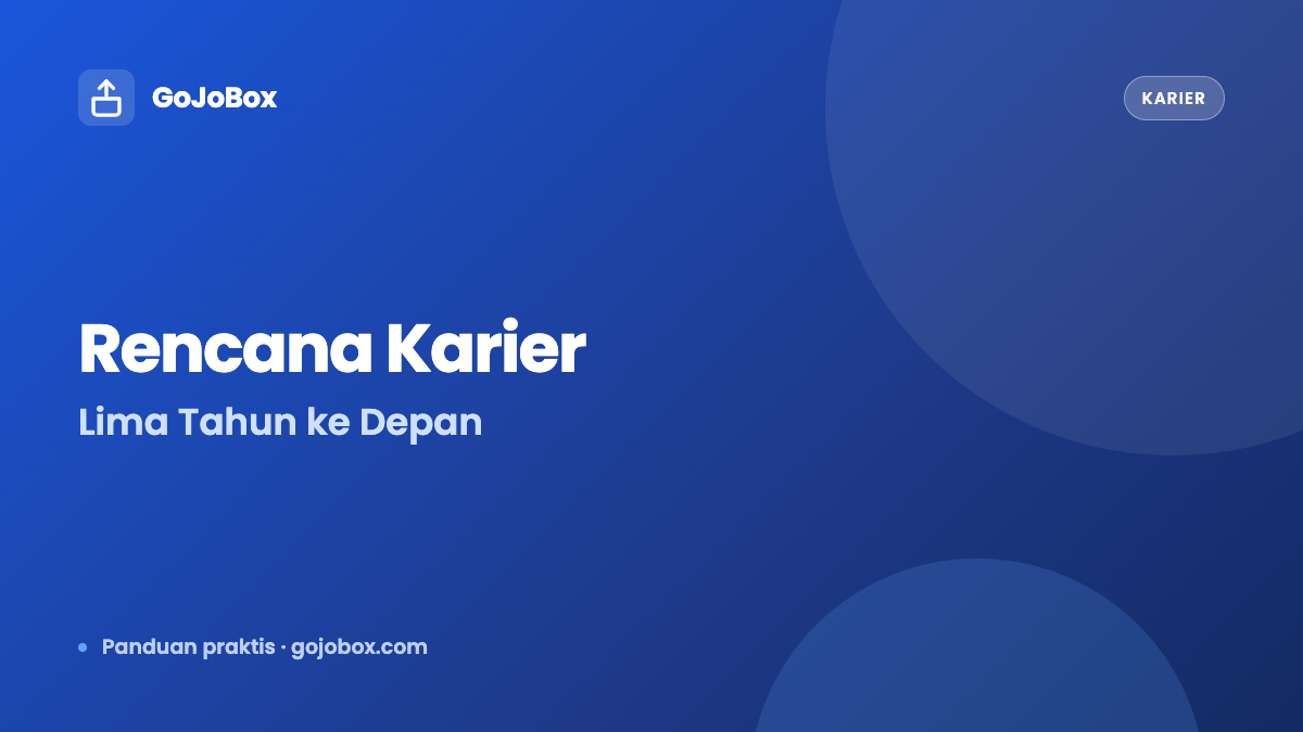og6 cara membuat rencana karier