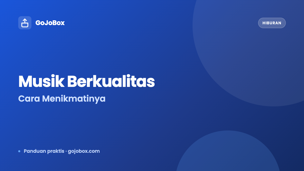 og6 cara menikmati musik kualitas baik